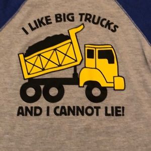 3/4 length baseball tee